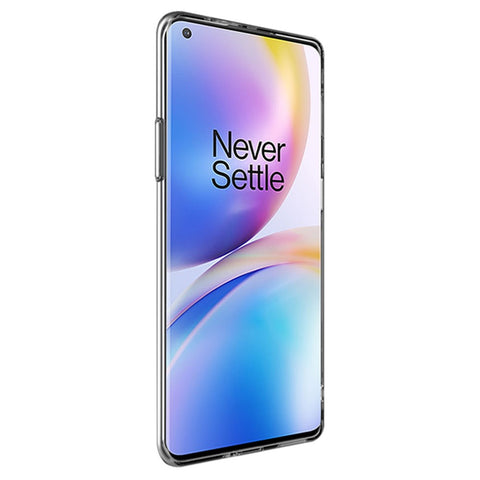 IMAK UX-5 Series Transparent TPU Case Soft Phone Cover for OnePlus 8 Pro