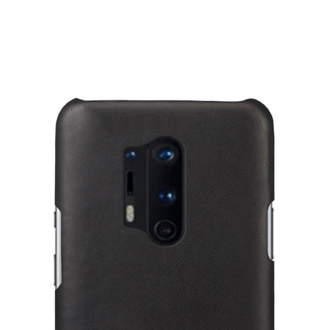 KSQ Crazy Horse PU Leather Coated Hard PC Shell for OnePlus 8 Pro