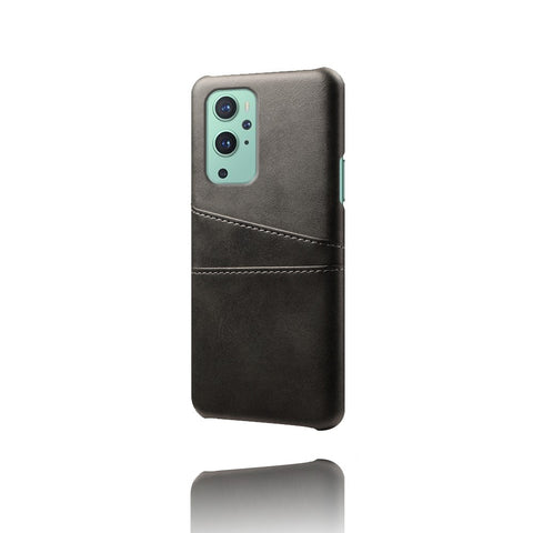 KSQ PU Leather+Plastic Case with 2 Card Slots for OnePlus 9 (EU / US Version)
