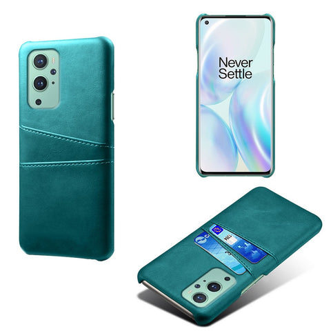 KSQ PU Leather+Plastic Case with 2 Card Slots for OnePlus 9 (EU / US Version)