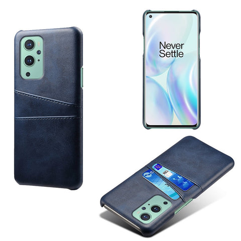 KSQ PU Leather+Plastic Case with 2 Card Slots for OnePlus 9 (EU / US Version)
