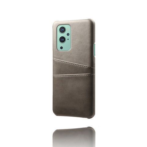 KSQ PC + PU Leather Coated Case with Dual-Card Slots for OnePlus 9 Pro