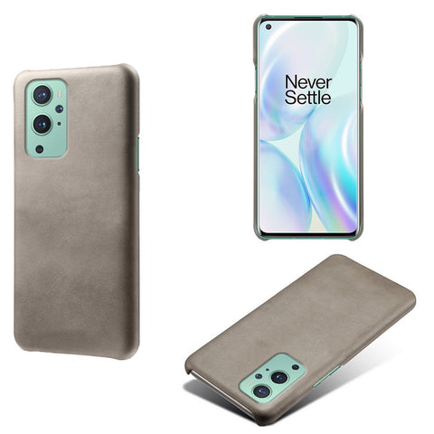 KSQ PU Leather Coated PC Phone Case for OnePlus 9 (EU / US Version) Protector Shell