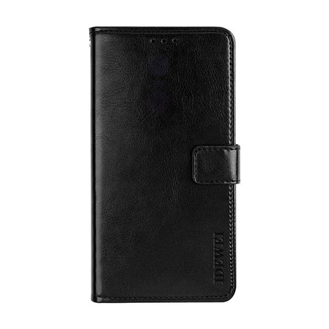 IDEWEI Crazy Horse Texture Wallet Stand Design Folio Flip Leather Mobile Casing for OnePlus Nord N100