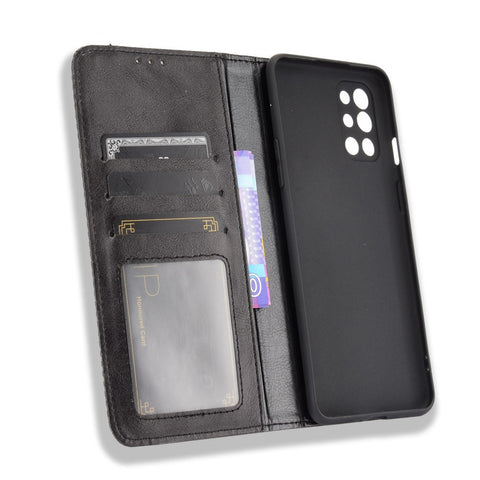 Magnetic Vintage Style Wallet Stand Phone Case Cover for OnePlus 9R