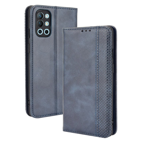 Magnetic Vintage Style Wallet Stand Phone Case Cover for OnePlus 9R