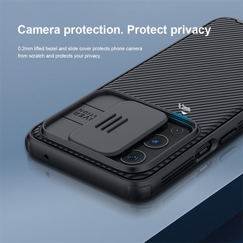 NILLKIN CamShield Pro Case for OnePlus 9 Pro Hybrid PC + TPU Camera Protection Slide Cover