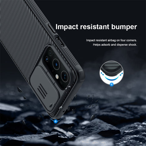 NILLKIN CamShield Pro Case for OnePlus 9 Pro Hybrid PC + TPU Camera Protection Slide Cover