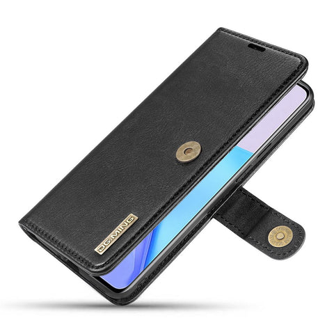DG.MING For OnePlus 9 (EU / US Version) Protective Phone Case Detachable 2 in 1 Leather Shockproof Shell Flip Cover with Wallet