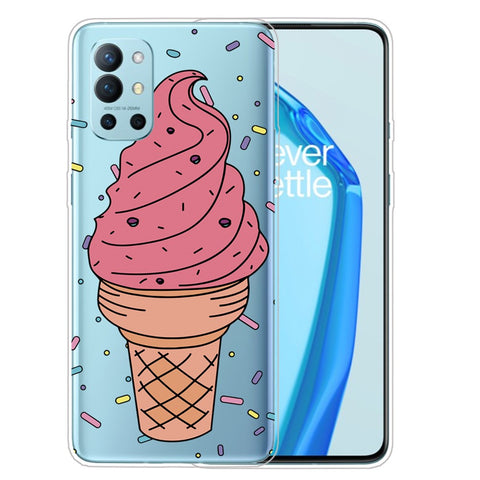IMD Workmanship Pattern Printing TPU Shell Case for OnePlus 9R