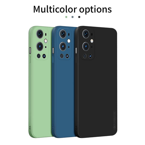 PINWUYO Soft Silicone Protective Mobile Phone Back Case Cover for OnePlus 9 Pro