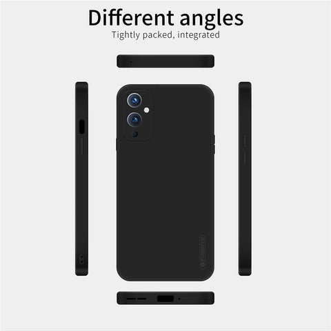 PINWUYO Soft Silicone Protective Mobile Phone Back Case Cover for OnePlus 9 (EU / US Version)