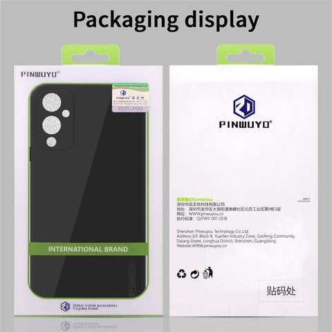 PINWUYO Soft Silicone Protective Mobile Phone Back Case Cover for OnePlus 9 (EU / US Version)