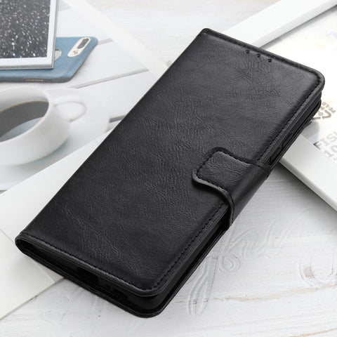 Crazy Horse Texture Wallet Design Full Protection PU Leather Stand Protector Cover for OnePlus Nord CE 5G