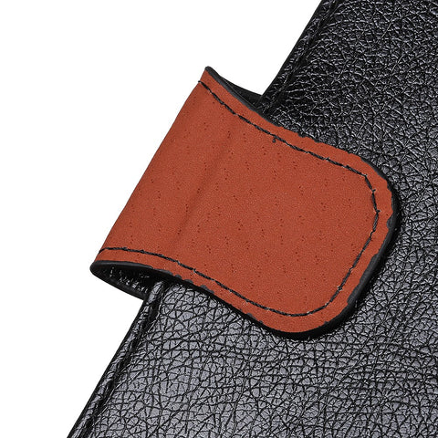 Wallet Design Full-Protection Nappa Texture Split Leather Stand Phone Cover Shell for OnePlus Nord CE 5G