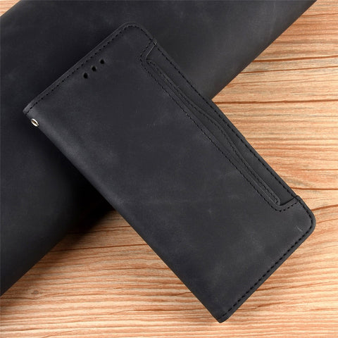 Magnetic Full Body Protection Shockproof Flip Leather Wallet Stand Protective Case with Multiple Card Slots for OnePlus Nord CE 5G