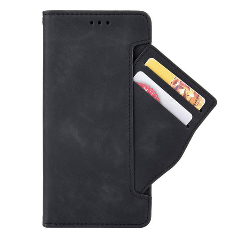 Magnetic Full Body Protection Shockproof Flip Leather Wallet Stand Protective Case with Multiple Card Slots for OnePlus Nord CE 5G