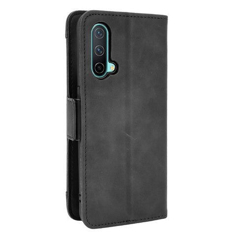 Magnetic Full Body Protection Shockproof Flip Leather Wallet Stand Protective Case with Multiple Card Slots for OnePlus Nord CE 5G