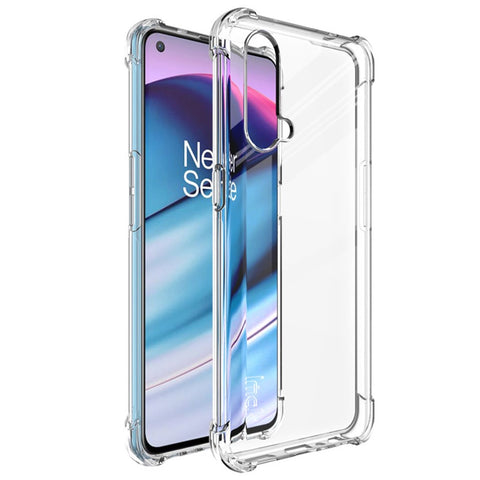 IMAK Flexible TPU Case Cover with Screen Protector for OnePlus Nord CE 5G