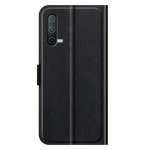 Litchi Skin Leather Wallet Protective Case Mobile Phone Cover with Stand for OnePlus Nord CE 5G
