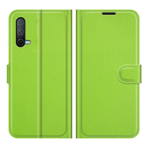 Litchi Skin Leather Wallet Protective Case Mobile Phone Cover with Stand for OnePlus Nord CE 5G