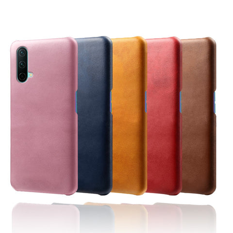 KSQ PU Leather Coated PC Phone Case for OnePlus Nord CE 5G