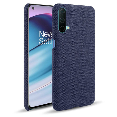 KSQ Cloth Coated Hard Plastic Phone Case Cover for OnePlus Nord CE 5G
