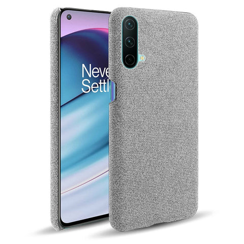 KSQ Cloth Coated Hard Plastic Phone Case Cover for OnePlus Nord CE 5G