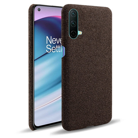 KSQ Cloth Coated Hard Plastic Phone Case Cover for OnePlus Nord CE 5G