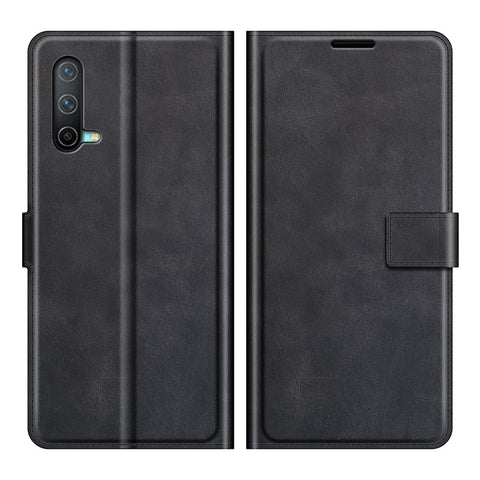 Magnetic Square Clasp Wallet Stand Leather Case Protector for OnePlus Nord CE 5G