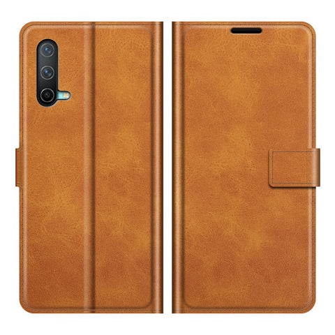 Magnetic Square Clasp Wallet Stand Leather Case Protector for OnePlus Nord CE 5G