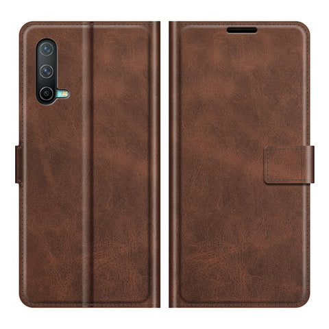 Magnetic Square Clasp Wallet Stand Leather Case Protector for OnePlus Nord CE 5G