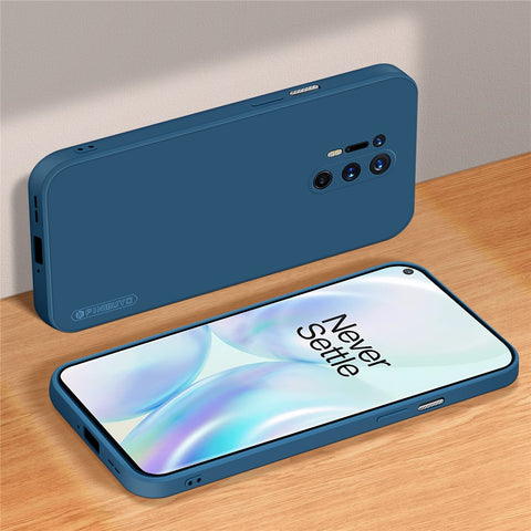 PINWUYO Precise Cutouts Soft Silicone Shockproof Protective Back Cover for OnePlus 8 Pro