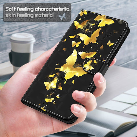 Pattern Printing Wallet Leather Case Cover for OnePlus Nord CE 5G