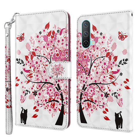 Pattern Printing Wallet Leather Case Cover for OnePlus Nord CE 5G