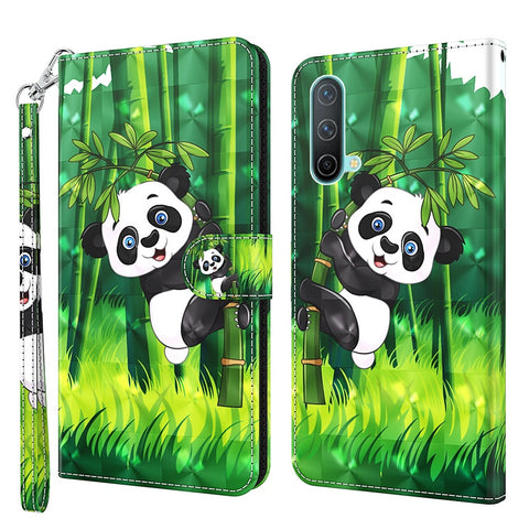 Pattern Printing Wallet Leather Case Cover for OnePlus Nord CE 5G
