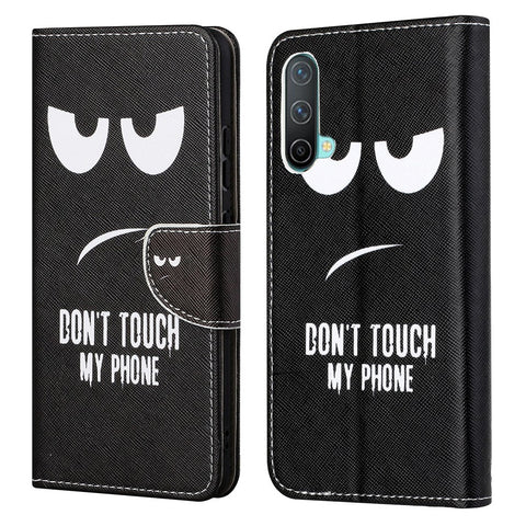 Cross Texture Pattern Printing Wallet Stand PU Leather Phone Case Cover for OnePlus Nord CE 5G
