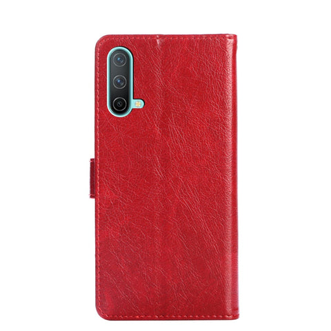 Zipper Pocket Design Full Protection Leather Wallet Phone Case for OnePlus Nord CE 5G