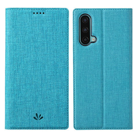 VILI DMX Series PU Leather Card Holder Folio Flip Stand Magnetic Phone Cover for OnePlus Nord CE 5G