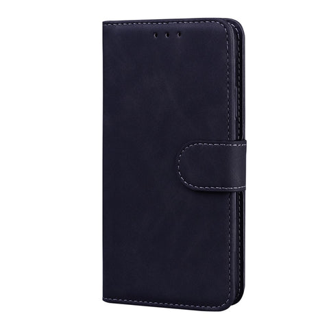 Solid Color Wallet Stand Leather Flip Cover Phone Case Shell for OnePlus Nord CE 5G
