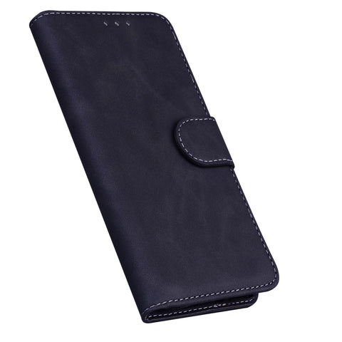 Solid Color Wallet Stand Leather Flip Cover Phone Case Shell for OnePlus Nord CE 5G