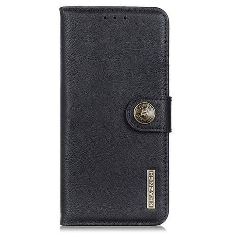 KHAZNEH Leather Wallet Stand Phone Shell Case for OnePlus Nord 2 5G Cell Phone Accessory