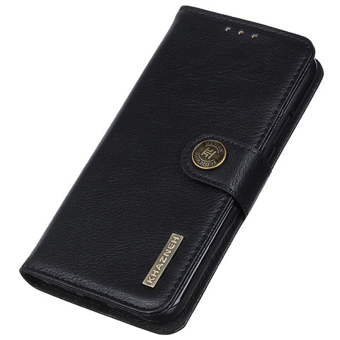 KHAZNEH Leather Wallet Stand Phone Shell Case for OnePlus Nord 2 5G Cell Phone Accessory