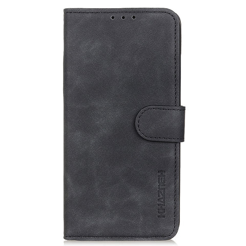 KHAZNEH PU Leather Retro Style Wallet Phone Case Shell for OnePlus Nord 2 5G