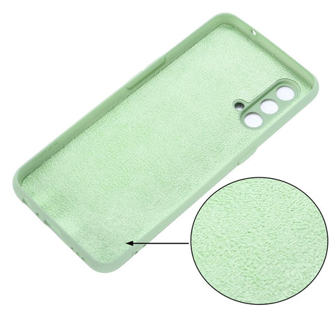 Soft Liquid Silicone Slim Lightweight Shockproof Protective Case with Strap for OnePlus Nord CE 5G