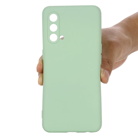 Soft Liquid Silicone Slim Lightweight Shockproof Protective Case with Strap for OnePlus Nord CE 5G