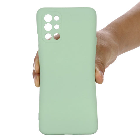 Liquid Silicone Full Body Protection Shockproof Cover with Strap for OnePlus 9R