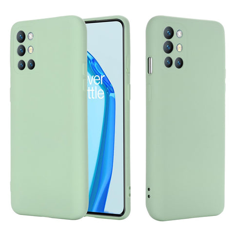 Liquid Silicone Full Body Protection Shockproof Cover with Strap for OnePlus 9R
