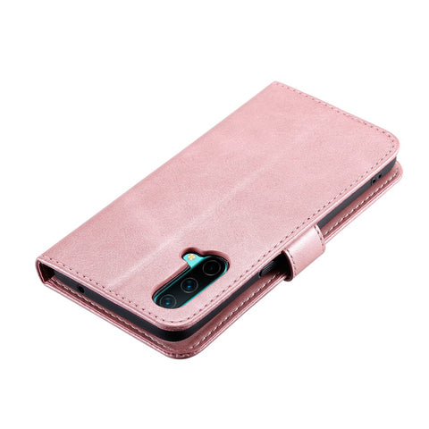 Zipper Pocket Wallet PU Leather Phone Case Shell with Stand for OnePlus Nord CE 5G