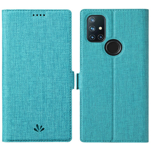 VILI K Series Card Slots Wallet Stand Design Full Protection Leather Folio Phone Cover for OnePlus Nord N10 5G